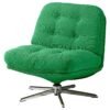 Swivel Easy Chair Green