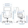 Swivel Chair Golden Brown