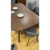 Solid Wood Dining Table 140×80 cm