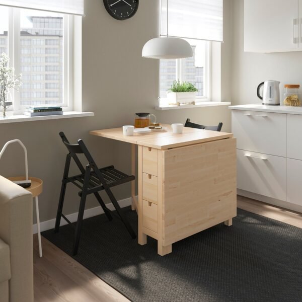 Gateleg Table Birch 268×152×80 cm