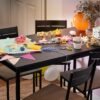 Table Black 110×67 cm