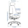 Gaming Chair Grey Red