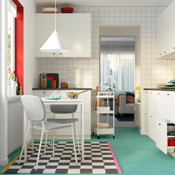 Table White 74×74 cm